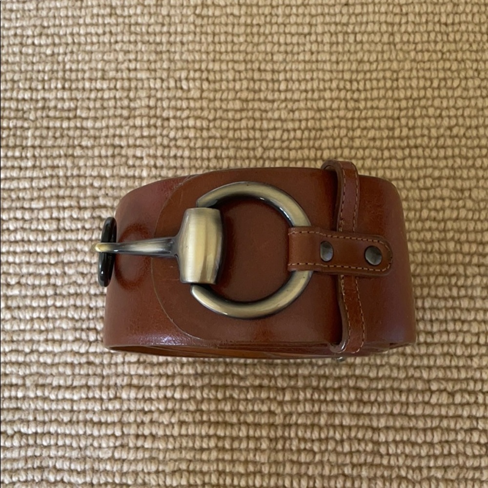 NWT Worth Leather Equestrian Style Belt